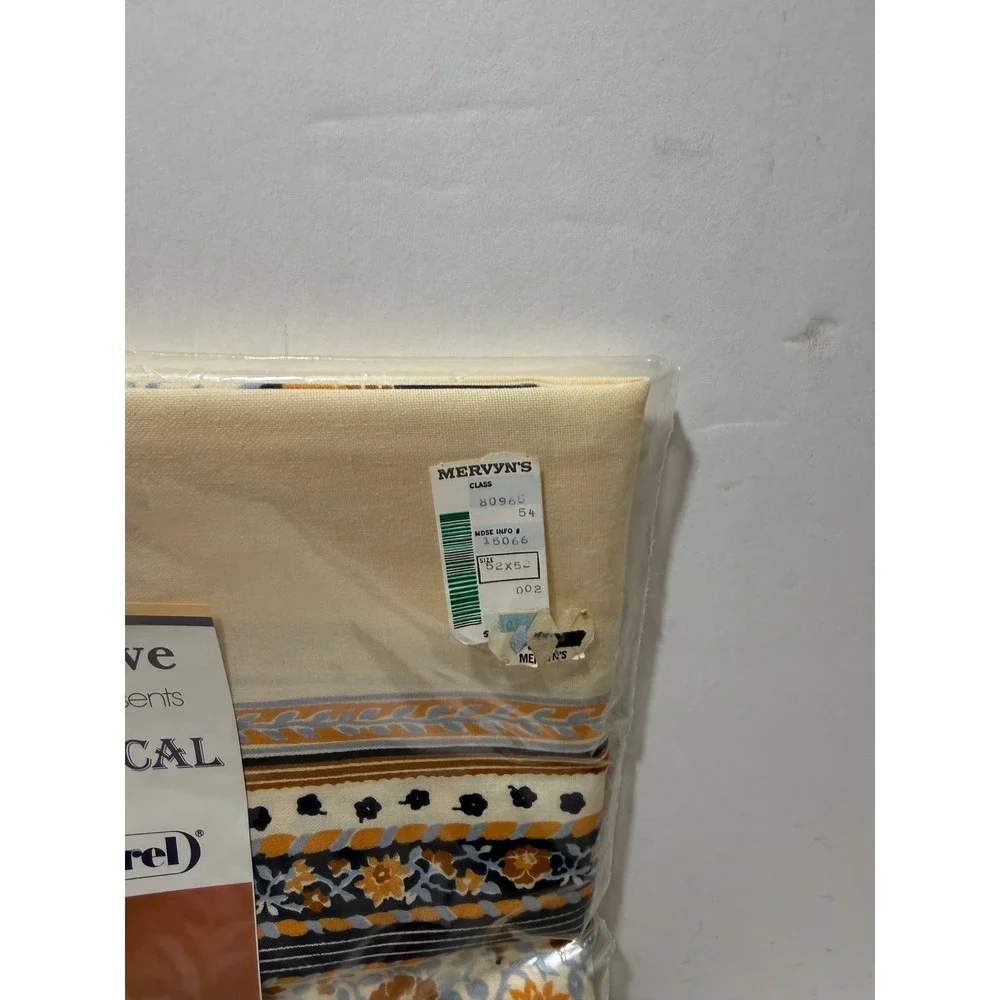 Sunweave Cacharel Provencal Tablecloth 52x52‎ Square French Country Floral VTG